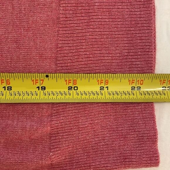 A New Day Pink Pullover V-Neck Knit Sweater Womens Size Large - Picture 9 of 10